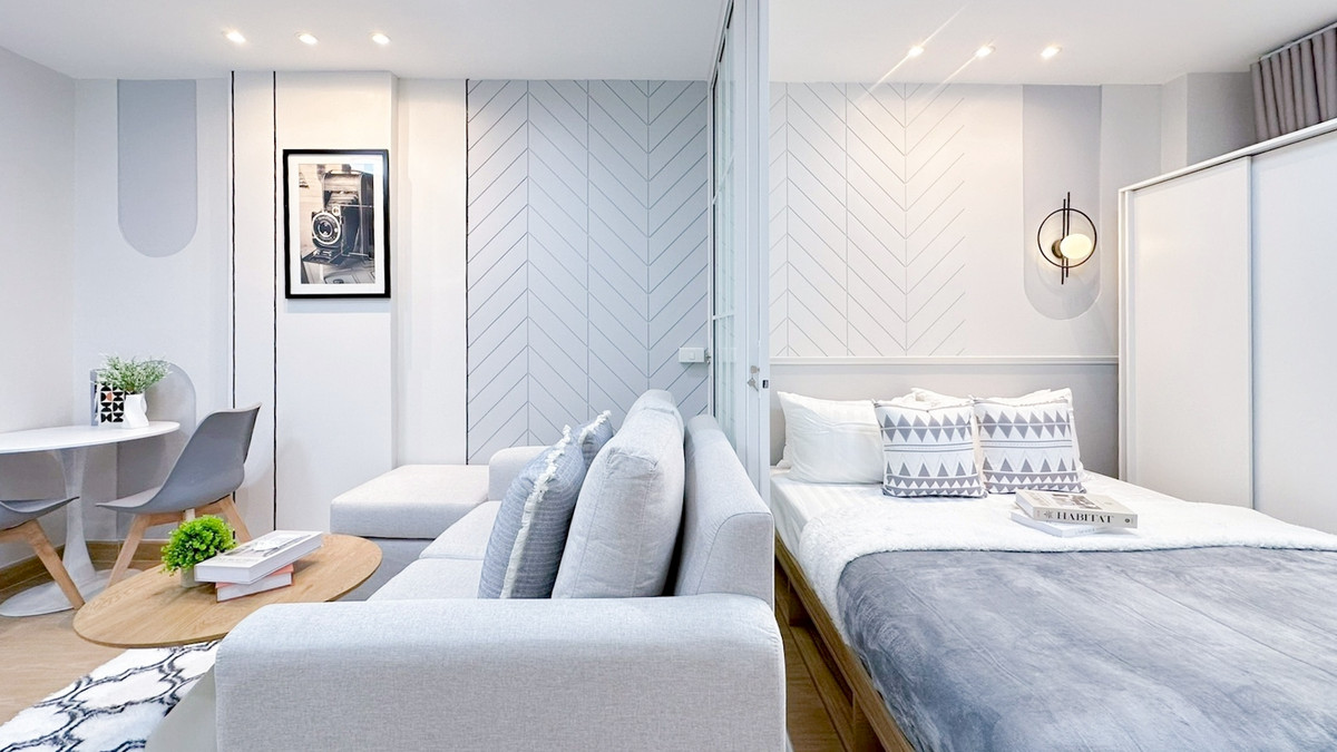 For SaleCondoRamkhamhaeng, Hua Mak : 🔥🔥🔥Urgent sale, good price, cheap price🔥🔥🔥Condo near Rajamangala Stadium🎊🎊Lumpini Condo Town Bodindecha - Ramkhamhaeng🎉🎉🎉