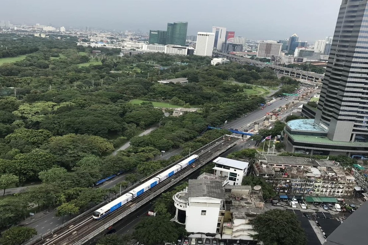 CondoSapankwai,Jatujak : 🔥 For Sale - Rent !! garden view, high floor 29++, Good location, Closed kitchen!! 🔥 Code C20230205010..........The Line Jatujak - Mochit, 1 bedroom, 1 bathroom, furnished, ready to move in, Special Deal!!📣📣