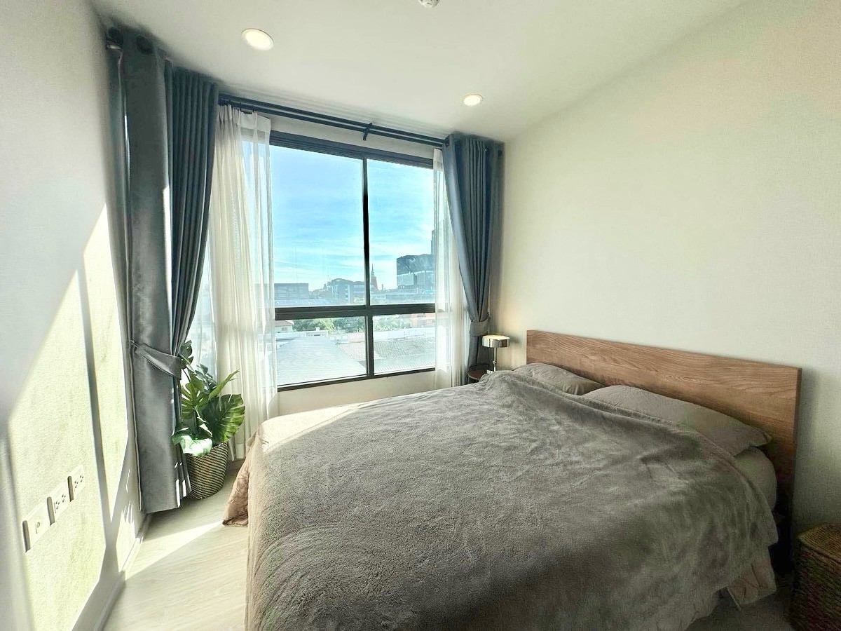 For SaleCondoOnnut, Udomsuk : 📍✨Beautiful room, fully decorated, fully furnished, near BTS Punnawithi | The tree sukhumvit 64✨📍