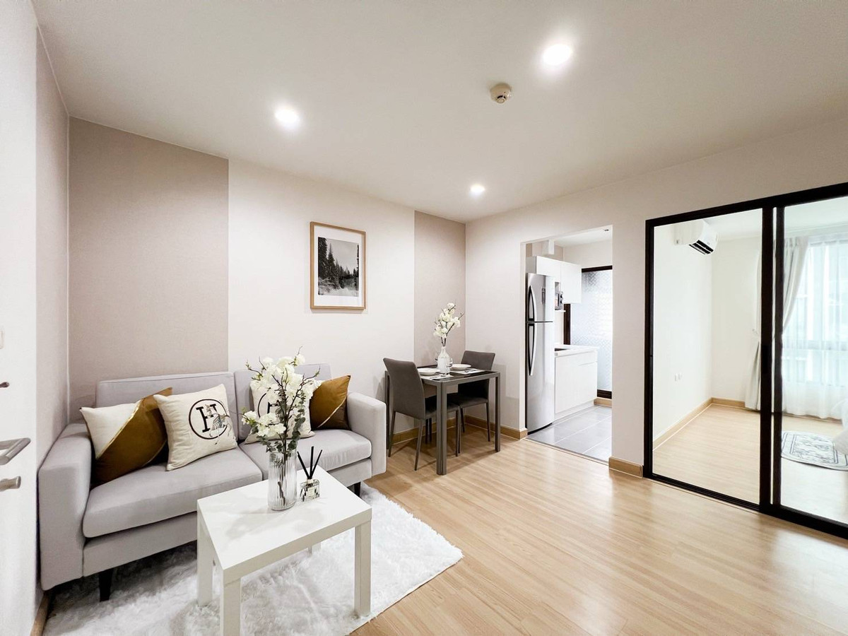 For RentCondoBangna, Bearing, Lasalle : Niche Mono Bangna 1 bedroom, 1 bathroom, size 35 square meters.