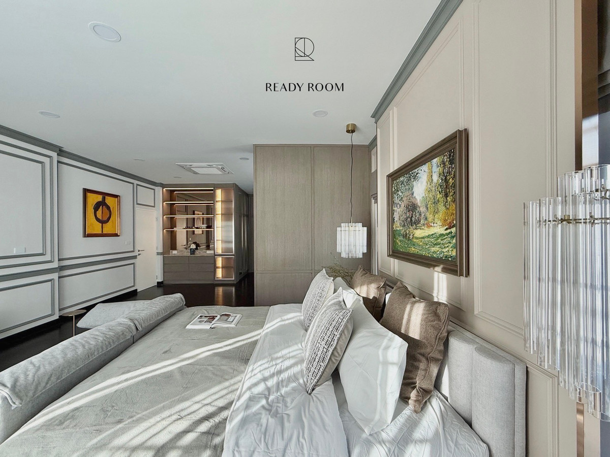 HouseBangna, Bearing, Lasalle : ✨ Luxury House for Sale / Rent at The City Bangna 2 English Tudor style 4 bedrooms, beautifully decorated with high-quality furniture Private and peaceful environment Convenient location near the expressway Ready to move in