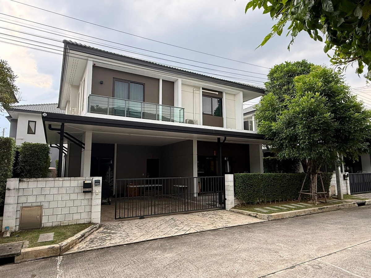 ให้เช่าบ้านพระราม 5 ราชพฤกษ์ บางกรวย : ให้เช่าบ้านเดี่ยว เซนโทร ราชพฤกษ์–สวนผัก 2 ตกแต่งสวย ใกล้ Central เวสต์วิลล์ และรร.ร่วมฤดี(RIS)