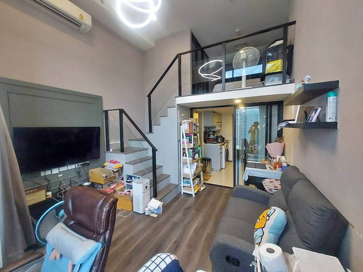 For SaleCondoKasetsart, Ratchayothin : 1 bedroom at KnightsBridge Space Ratchayothin, Contact 062-496-6454