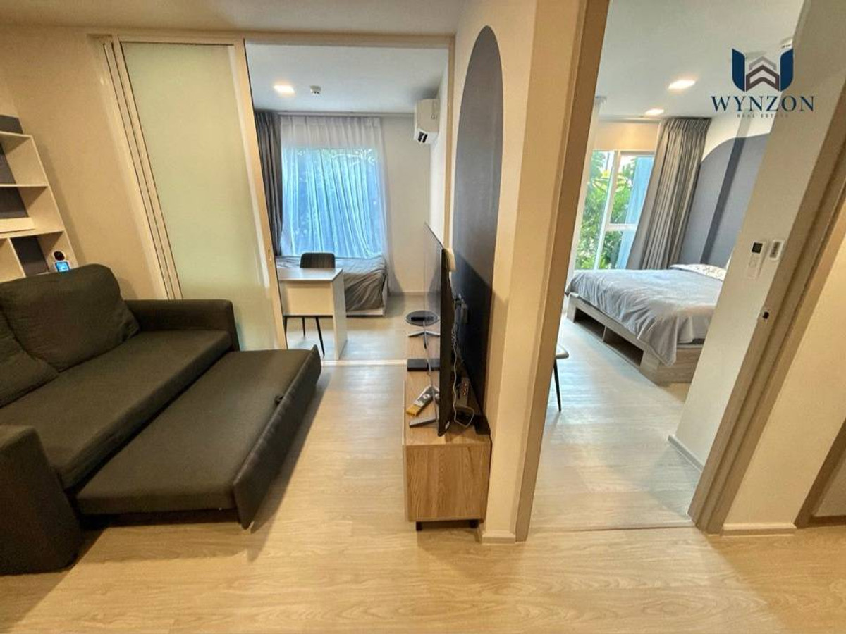 For RentCondoPathum Thani,Rangsit, Thammasat : 📌 Kave Town Island 2 bedrooms | Condo near Bangkok University‼️ Free internet 1000/500+TV box 3BB ‼️