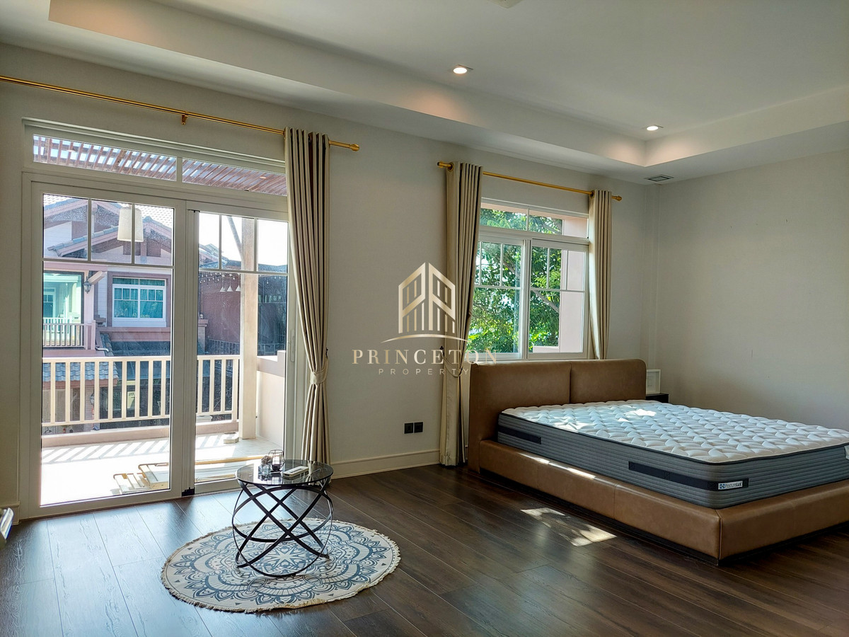 บ้านบางนา แบริ่ง ลาซาล : ขายหรือให้เช่า บ้านเดี่ยว นันทวัน บางนา กม.7 Size S  📞092-4252445 Nantawan Bangna km.7