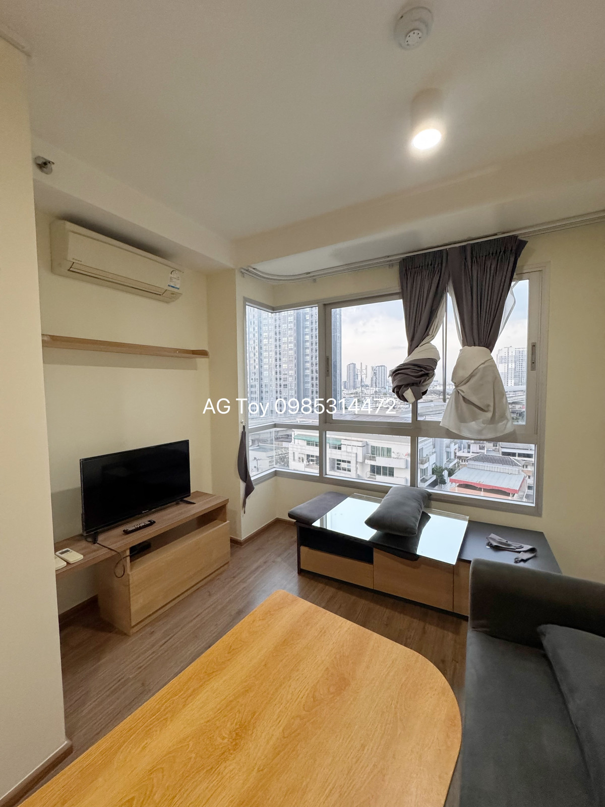 ให้เช่าคอนโดบางซื่อ วงศ์สว่าง เตาปูน : ให้เช่าห้องไซส์ใหญ่ U delight Bangson ติด MRT บางซ่อน