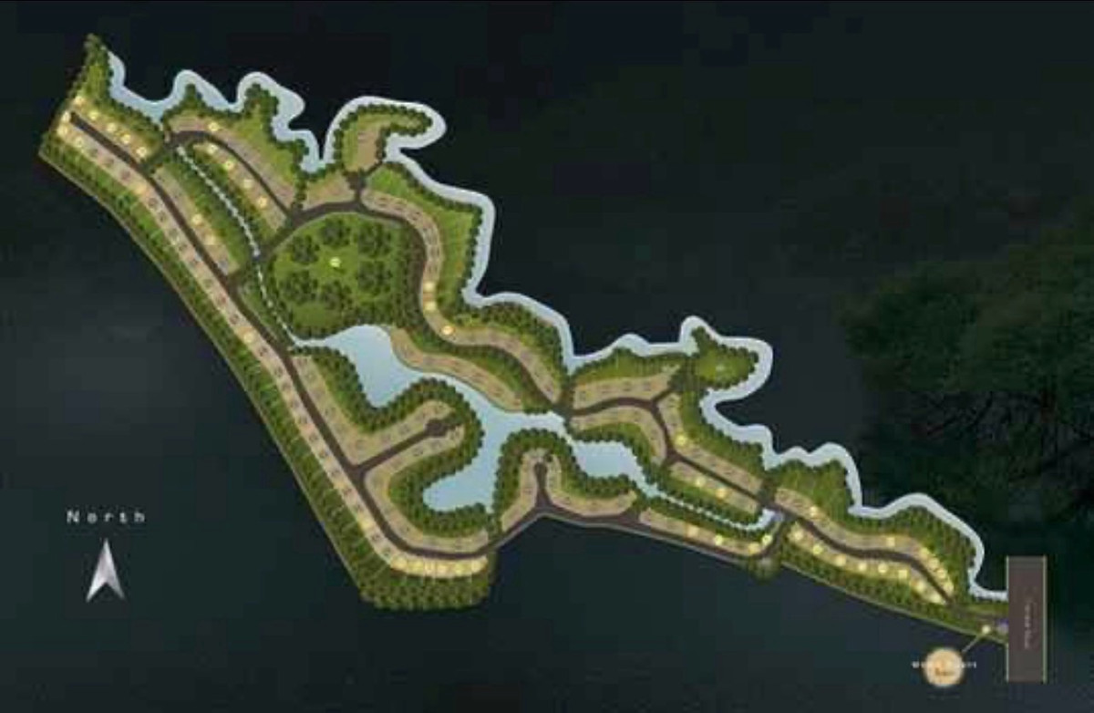 For SaleLandPak Chong KhaoYai : Land for Sale Khao Yai on Thanarat Road  649 Sq.w., Creekside Plot with Mountain Views, Red Garuda Title Deed, Near Khao Yai National Park