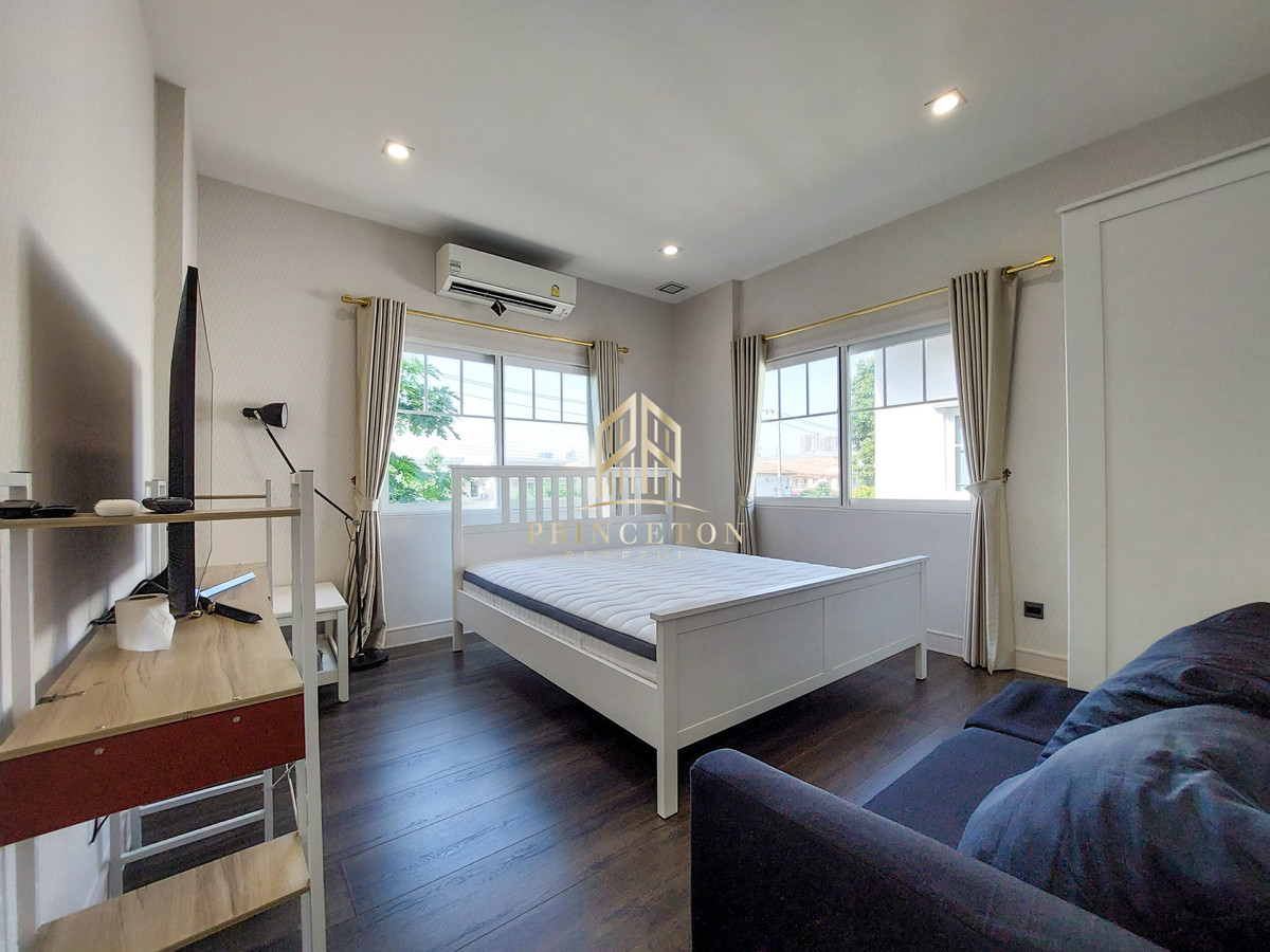 บ้านบางนา แบริ่ง ลาซาล : ขายหรือให้เช่า บ้านเดี่ยว นันทวัน บางนา กม.7 Size S  📞092-4252445 Nantawan Bangna km.7