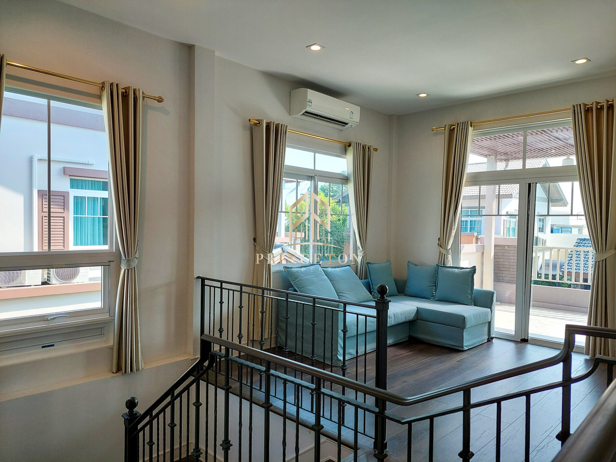 บ้านบางนา แบริ่ง ลาซาล : ขายหรือให้เช่า บ้านเดี่ยว นันทวัน บางนา กม.7 Size S  📞092-4252445 Nantawan Bangna km.7