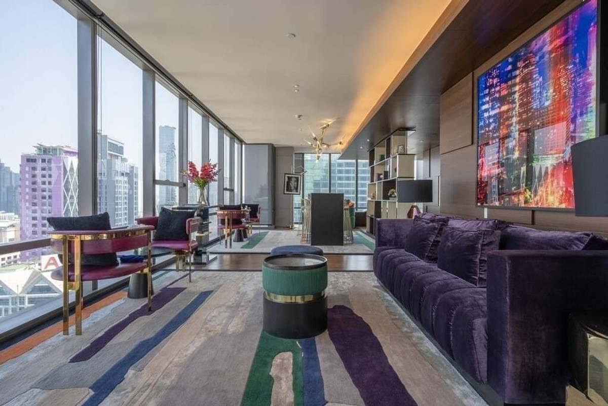 ให้เช่าคอนโดสาทร นราธิวาส : LTH14059 – Condo for Rent | The Bangkok Sathorn | 128.28 sqm | 2 Beds 2 Baths | Near BTS Surasak | 120K/Month | คอนโดให้เช่า เดอะ แบงค็อก สาทร