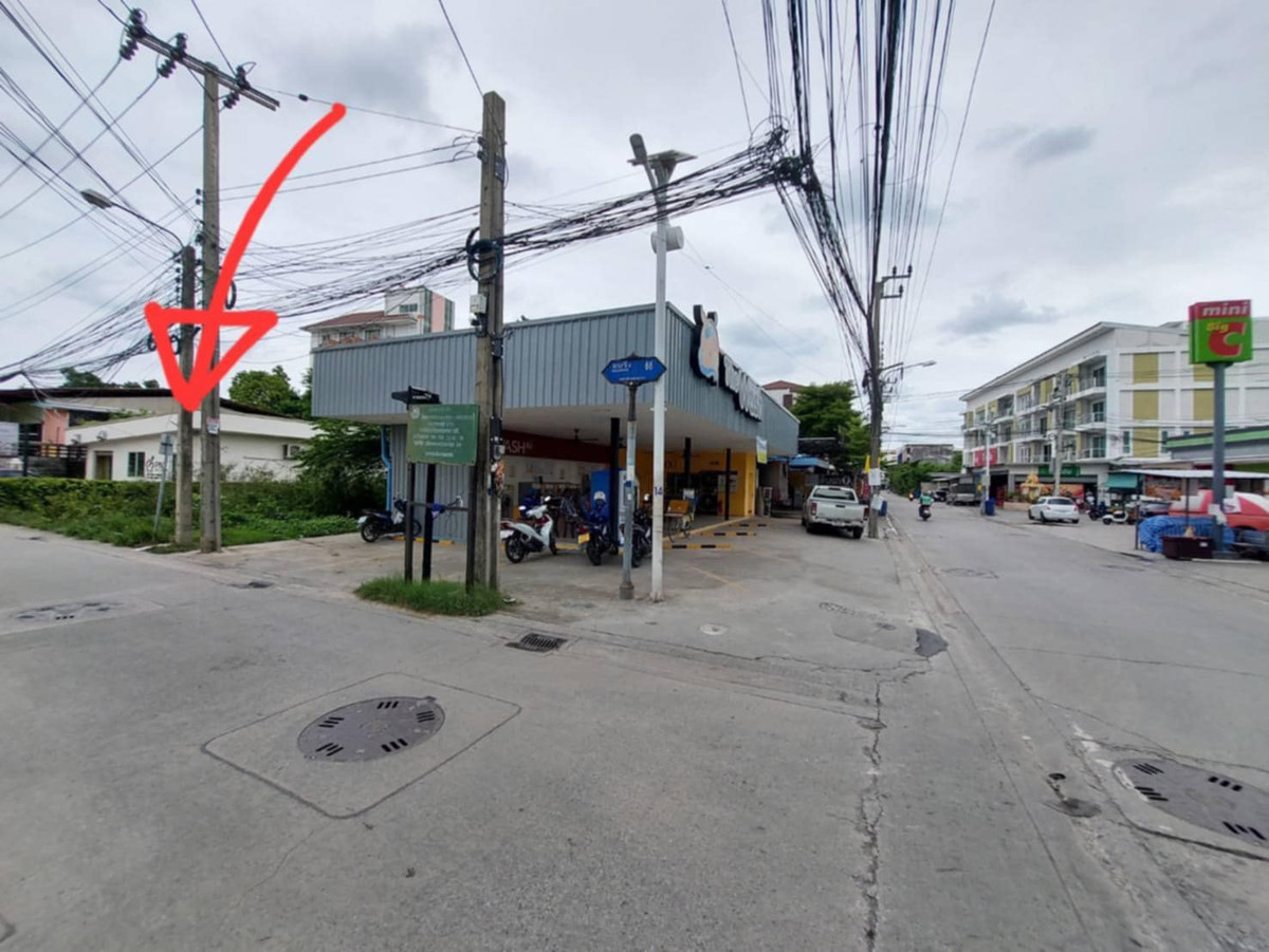 For SaleLandBangna, Bearing, Lasalle : Land for sale, Soi Sri Dan 3 (Bearing 66), area 97 sq m, near BTS Bearing, MRT Sri Dan.