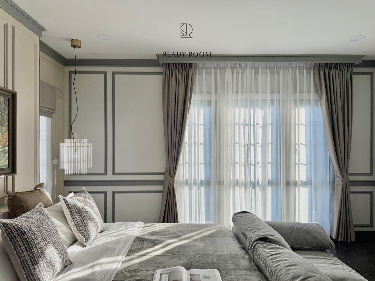 HouseBangna, Bearing, Lasalle : ✨ Luxury House for Sale / Rent at The City Bangna 2 English Tudor style 4 bedrooms, beautifully decorated with high-quality furniture Private and peaceful environment Convenient location near the expressway Ready to move in