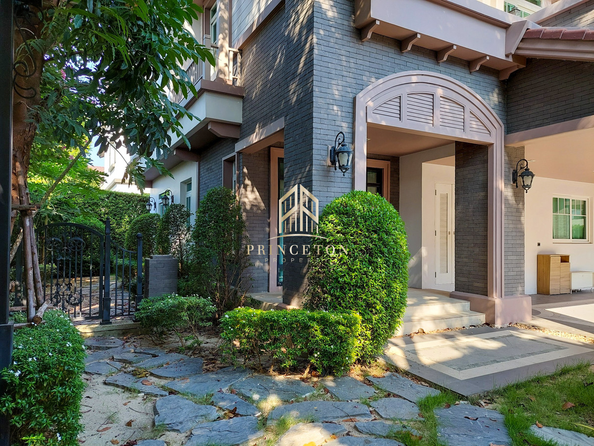 บ้านบางนา แบริ่ง ลาซาล : ขายหรือให้เช่า บ้านเดี่ยว นันทวัน บางนา กม.7 Size S  📞092-4252445 Nantawan Bangna km.7