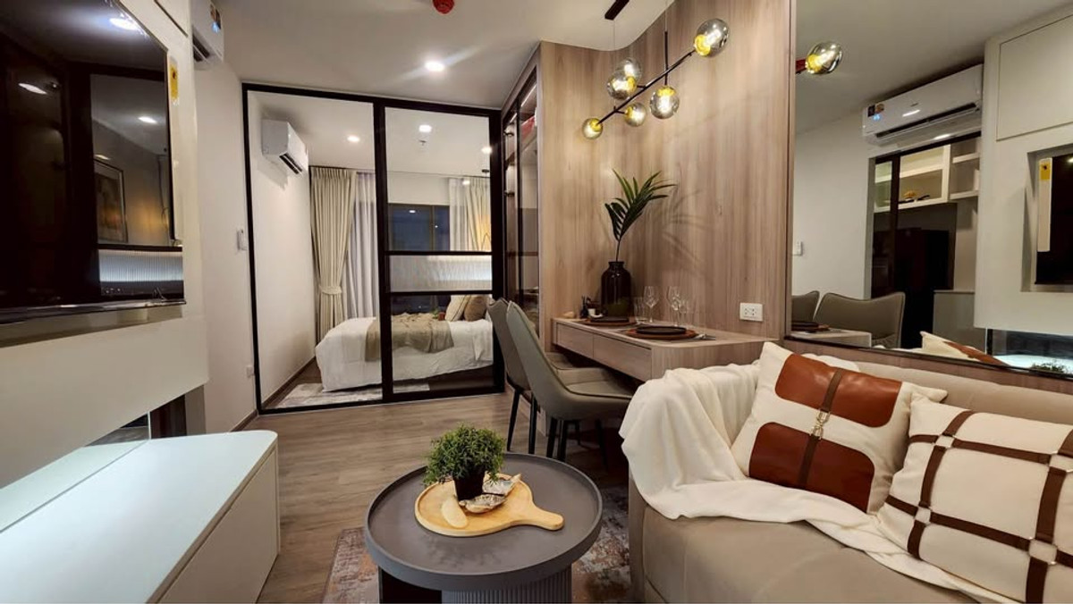 For RentCondoThaphra, Talat Phlu, Wutthakat : ⭐️ Regent Home Wutthakat ⭐️1 bedroom 26 sq m. Very beautifully decorated, complete with electrical appliances.