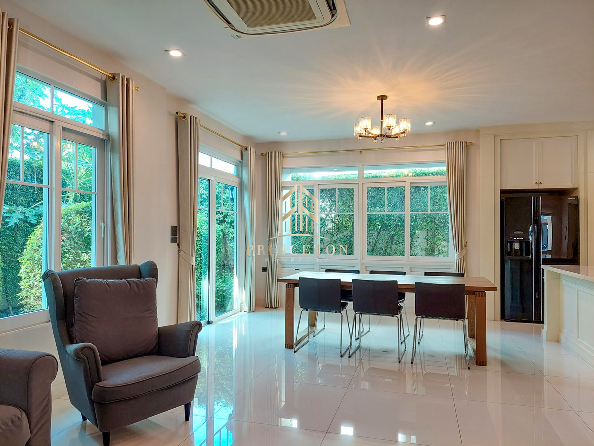 บ้านบางนา แบริ่ง ลาซาล : ขายหรือให้เช่า บ้านเดี่ยว นันทวัน บางนา กม.7 Size S  📞092-4252445 Nantawan Bangna km.7