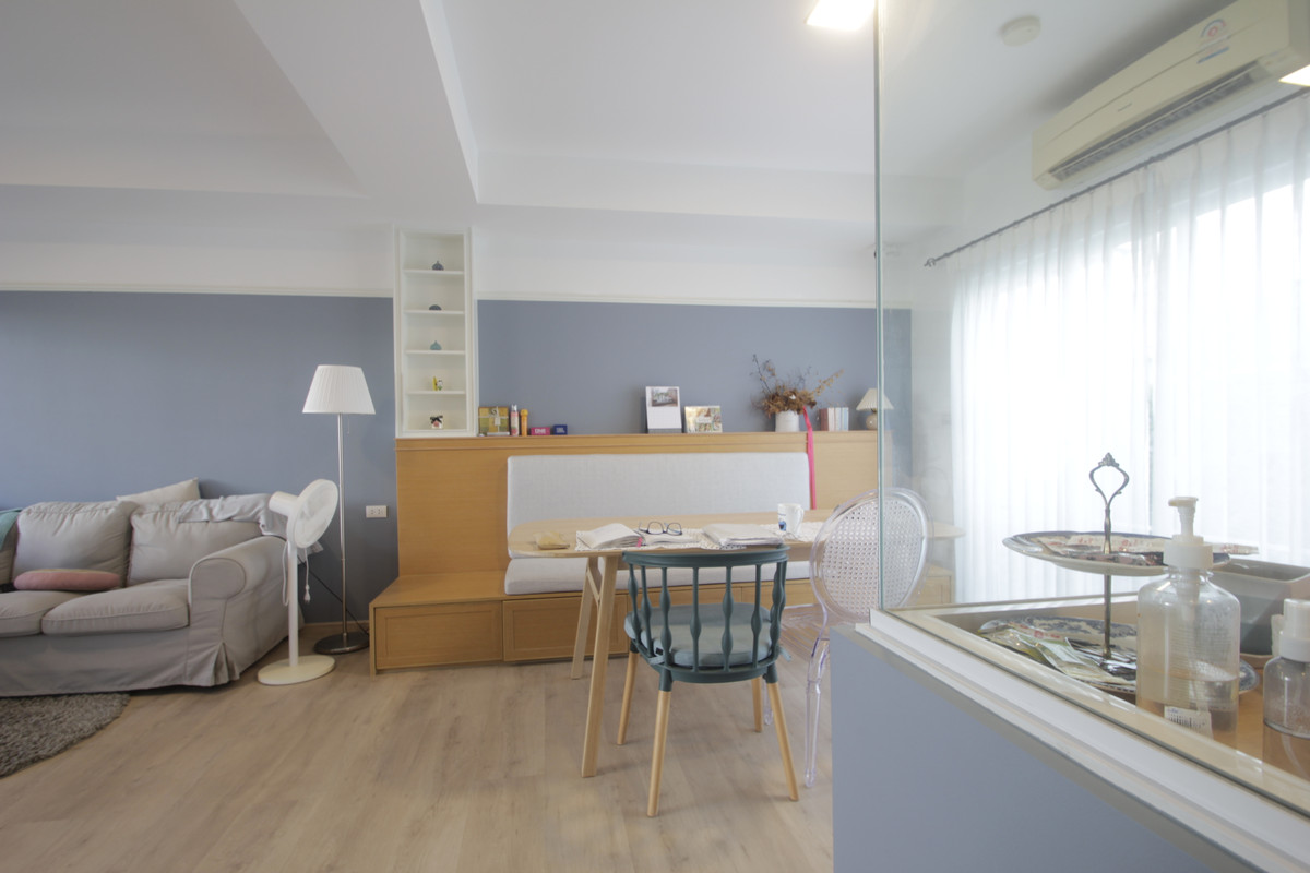 For SaleTownhomeRathburana, Suksawat : Townhouse Villaggio Pracha Uthit 90 Land and House House The house is ready to move in. Fully furnished and includes air conditioning, 21.4 sq m, at the beginning of the project, near Suksawat Expressway, Bang Phli, convenient travel, price negotiable.