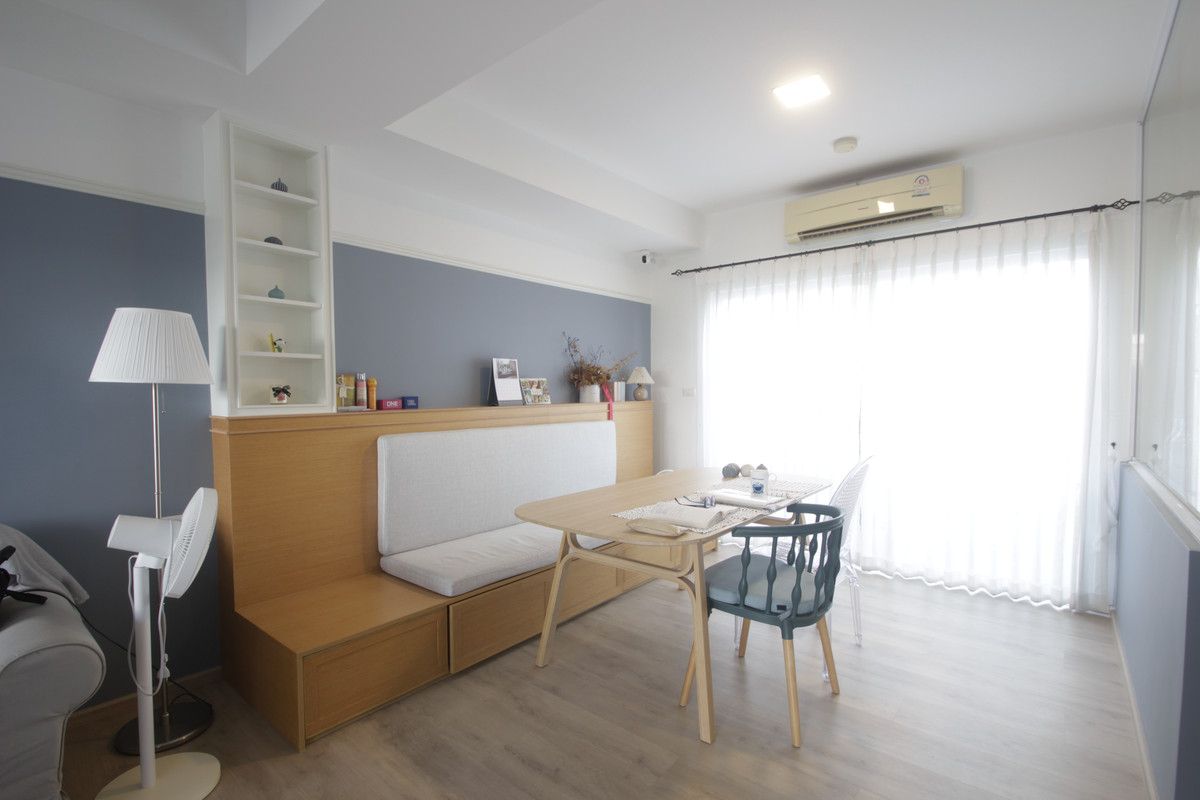 For SaleTownhomeRathburana, Suksawat : Townhouse Villaggio Pracha Uthit 90 Land and House House The house is ready to move in. Fully furnished and includes air conditioning, 21.4 sq m, at the beginning of the project, near Suksawat Expressway, Bang Phli, convenient travel, price negotiable.