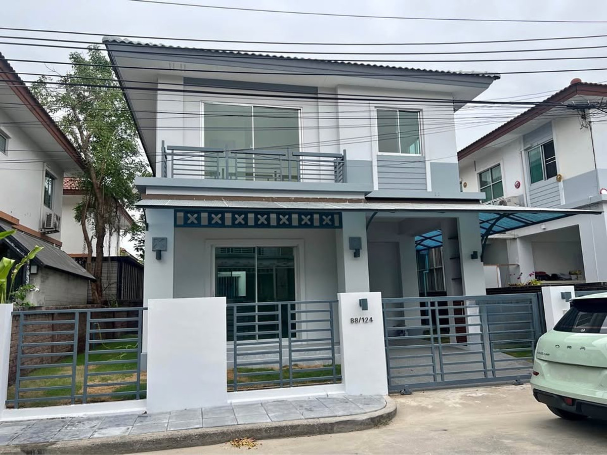 ขายบ้านลาดกระบัง สุวรรณภูมิ : (รหัส HR299) ขายบ้านโครงการ Atoll maldives palms (bangna - wongwaen) เอโทล มัลดีฟส์ ปาล์ม (บางนา - วงแหวน) ใกล้เมกะบางนา