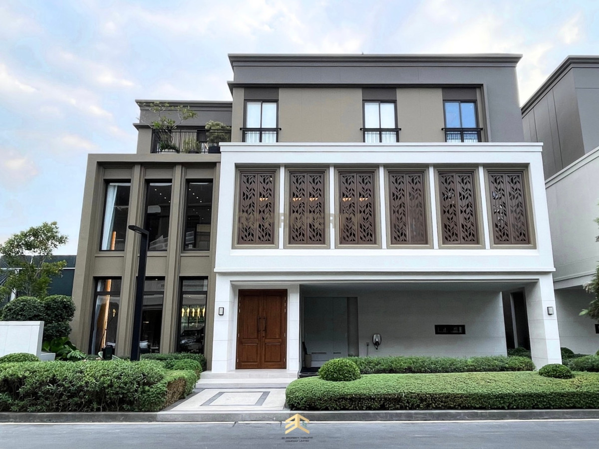 For SaleHouseRama5, Ratchapruek, Bangkruai : Model house: VANA Ratchapruek - Westville: 3-story luxury house ready to move in 🔺Special 40 million baht🔺
