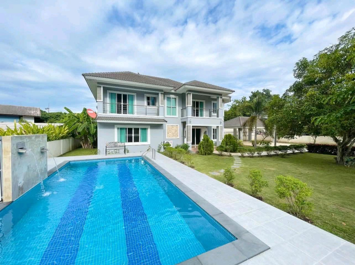 ให้เช่าบ้านเชียงใหม่ : For rent ใกล้ Central Festival ย่านสันทราย🏡 Pool Villa 
