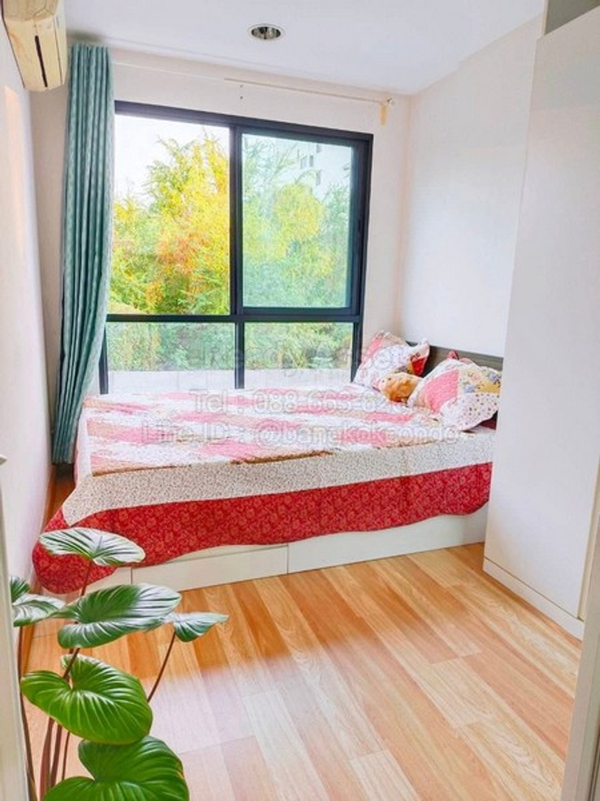 For RentCondoBangna, Bearing, Lasalle : R6812-0005 Condo for rent A Pool Condo Bangna 28 sq m unit fully furnished ready to move in.