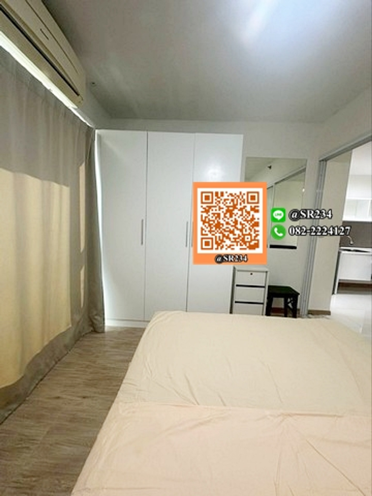 ให้เช่าคอนโดรามคำแหง หัวหมาก : ให้เช่า ฟิวส์ โมเบียส รามคำแหง สเตชั่น ขนาด 29 ตร.ม. 1 นอน 1 น้ำ ชั้น 32 อาคาร B