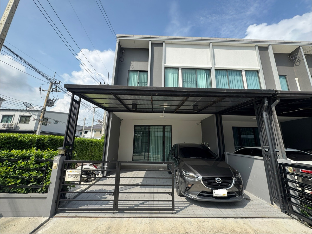 ขายทาวน์โฮมปทุมธานี รังสิต ธรรมศาสตร์ : ขาย Pleno ราขพฤกษ์ แจ้งวัฒนะ หลังมุม