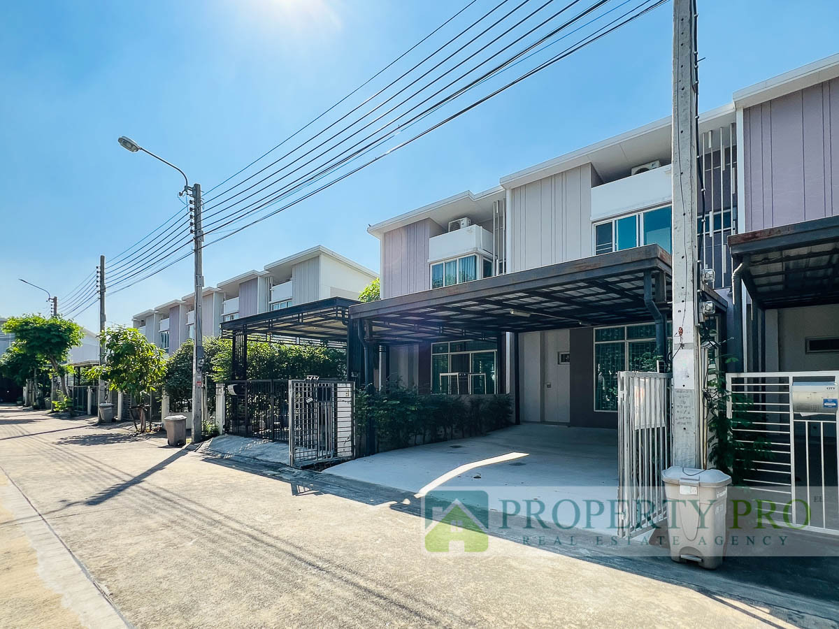 ขายทาวน์โฮมพระราม 2 บางขุนเทียน : ขาย บ้าน City Sense พระราม 2 ท่าข้าม บ้านทาวน์โฮม 2 ชั้น แบบ 4 ห้องนอน 24 ตรว 139 ตรม ใกล้ บางขุนเทียน พุทธบูชา ประชาอุทิศ สุขสวัสดิ์ : EL25S-015