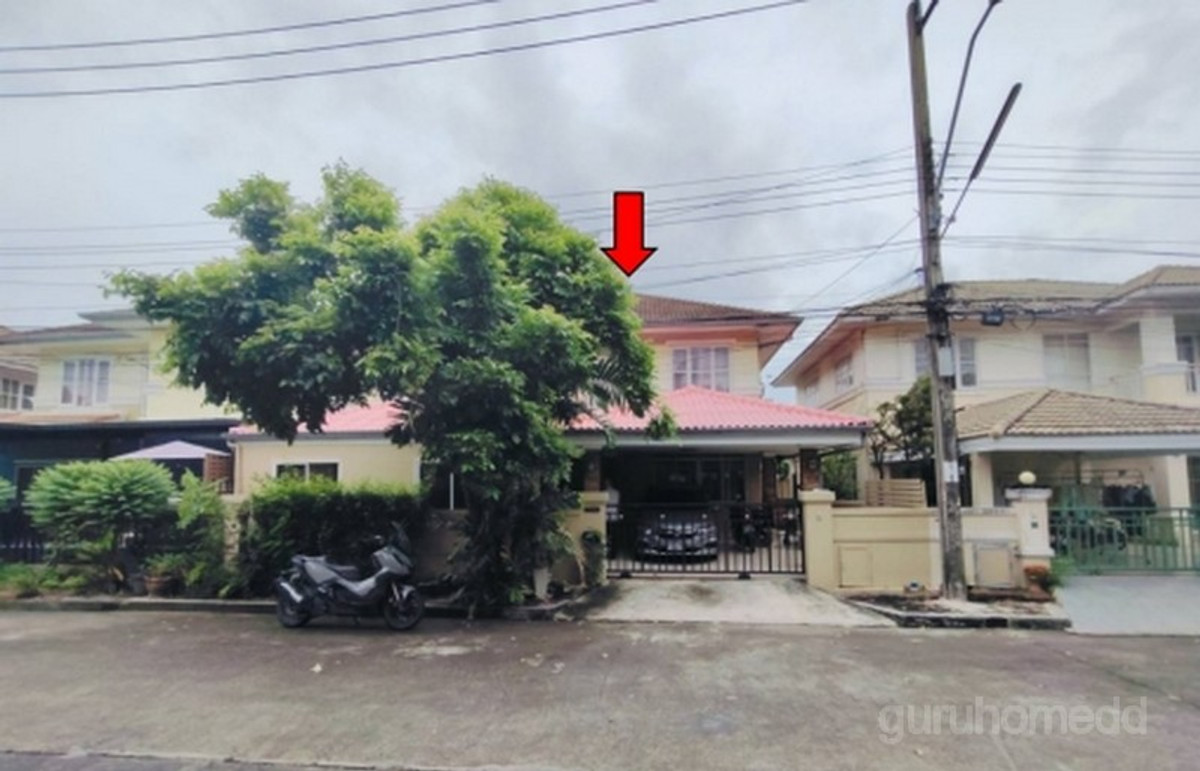 For SaleHouseMin Buri, Romklao : 2-story detached house for sale, Nalin Ville 3, Saphan Sung, area 50.4 sq m, 3 bedrooms, 2 bathrooms, good location, convenient travel - ghd000799