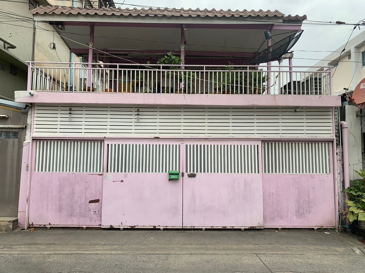 ขายบ้านบางซื่อ วงศ์สว่าง เตาปูน : บ้านเดี่ยว ซอยเสริมสุข ประชาชื่น ใกล้ถนนใหญ่ 15 เมตร