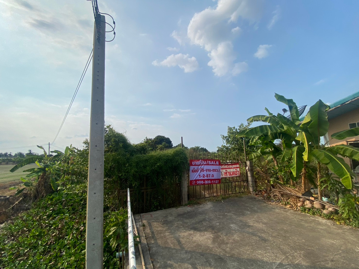 ขายที่ดินนครปฐม : ขายที่ดิน 1 ไร่ บางเตย หลังเซ็นทรัลศาลายา ใกล้ถนนบรมราชชนนี  ที่ดินรูปสี่เหลี่ยม ถนนเข้าถึง เเปลงริมใน 