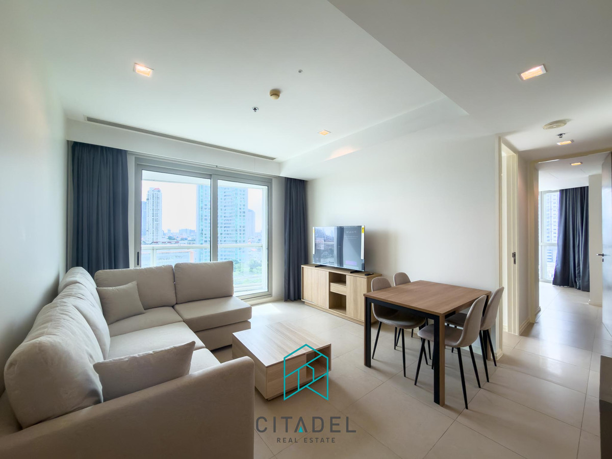 For RentCondoWongwianyai, Charoennakor :  The River by Raimon Land - Brand New, Cozy, Riverview 2 Beds Condo for Rent!