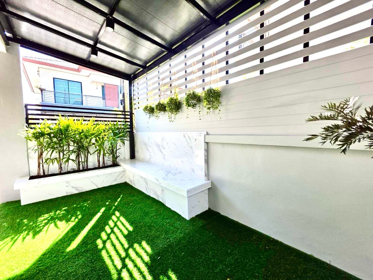 For SalePathum Thani,Rangsit, Thammasat : Newly renovated house for sale, ready to move in Modern style ✨📍 Baan Fah Piyarom, Lam Luk Ka Khlong 6