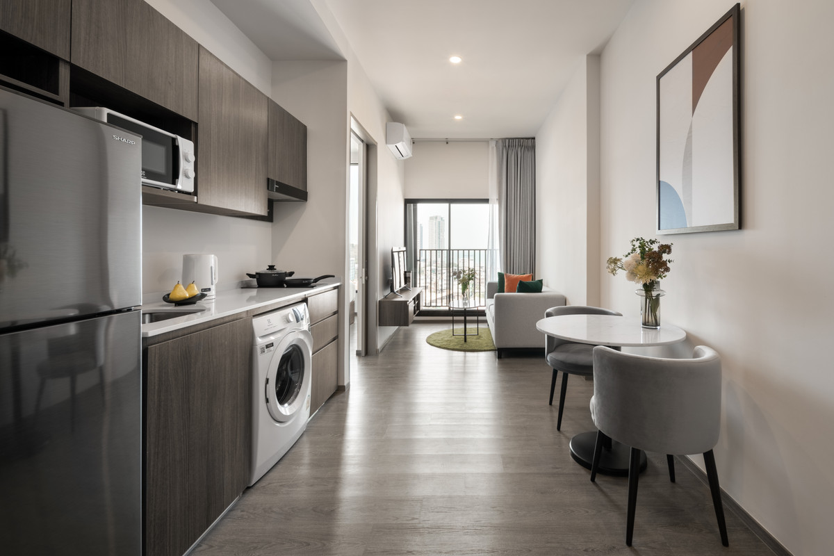 For RentCondoSriracha Laem Chabang Ban Bueng : 💎 Short term rent 🔥 Hampton Sriracha ❤️ 1 Bedroom Plus Executive I 37 SQM.