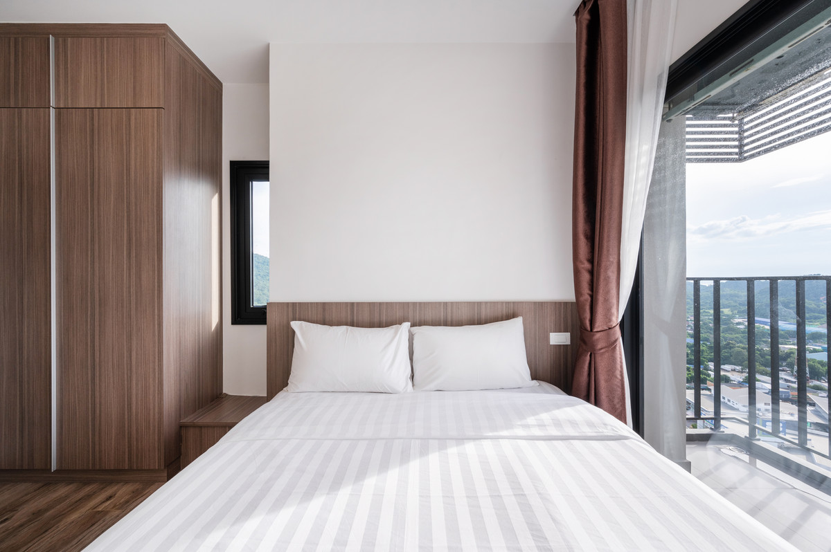 ให้เช่าคอนโดพัทยา บางแสน ชลบุรี สัตหีบ : 🔥 เช่าระยะสั้น ❤️  HAMPTON DELUXE OCEAN SRIRACHA 💎 2 Bedroom I 57 SQM.