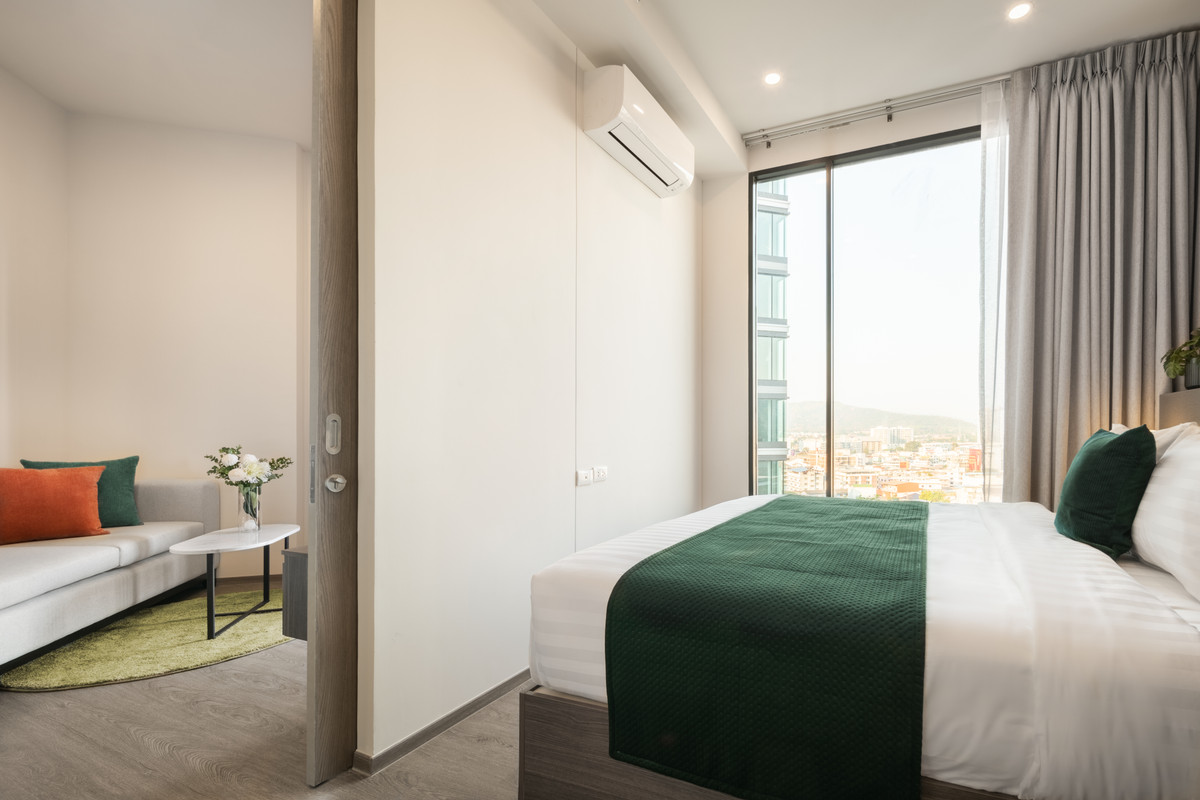 For RentCondoSriracha Laem Chabang Ban Bueng : 💎 Short term rental 🔥 Hampton Sriracha ❤️ 1 Bedroom I 30 SQM.