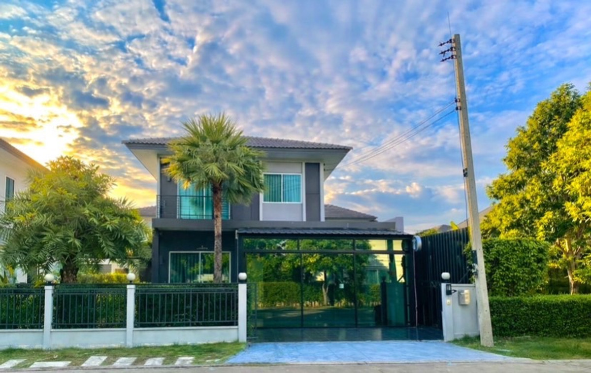 ให้เช่าบ้านปทุมธานี รังสิต ธรรมศาสตร์ : ให้เช่าบ้านเดี่ยว โครงการ centro เซ็นโทร รังสิต- คลอง 4 บ้านหัวมุมติดสวนเฟอร์ครบ✅30,000/เดือน✅