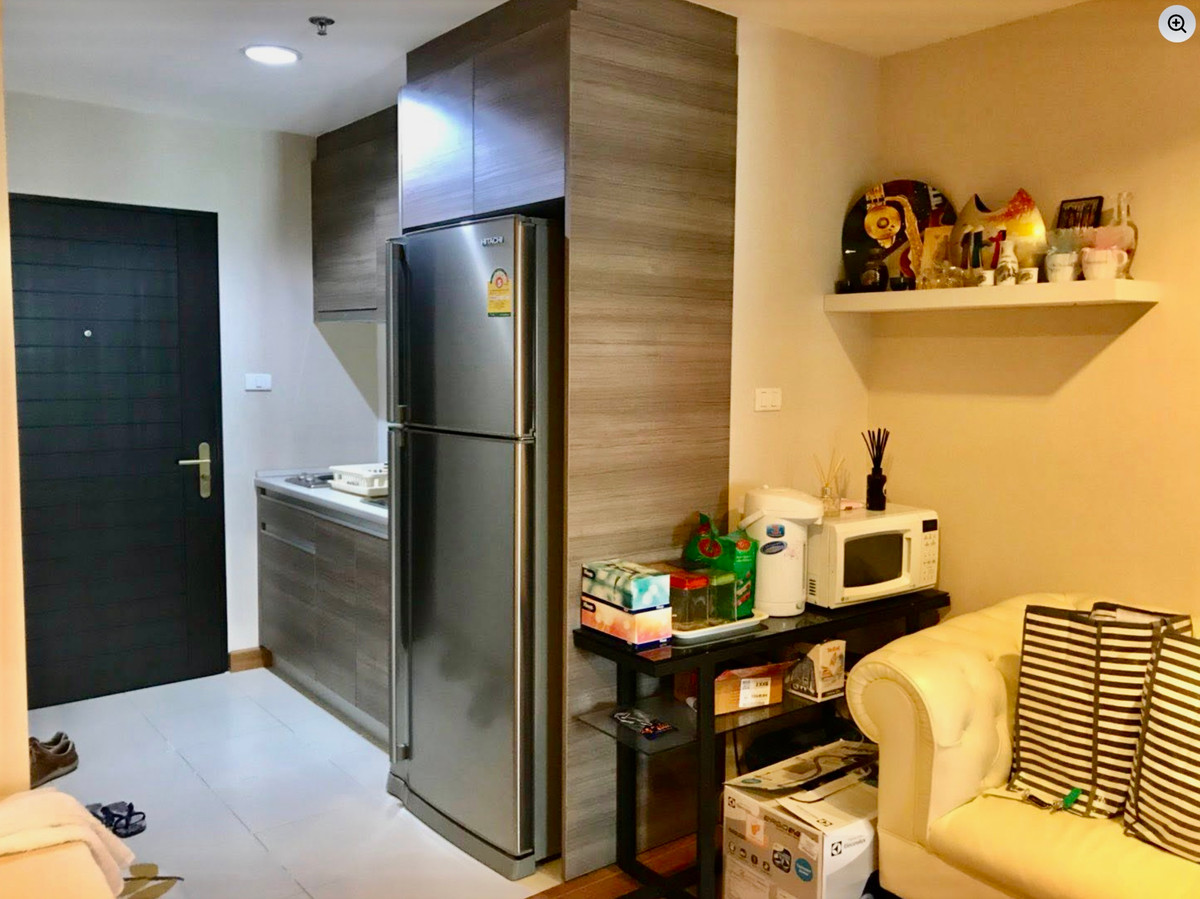 For SaleCondoRama9, Petchburi, RCA : For Sale: Fully Furnished 1-Bedroom Condo at Belle Grand Rama 9 | Ready to Move In. Perfect for both own living and investment