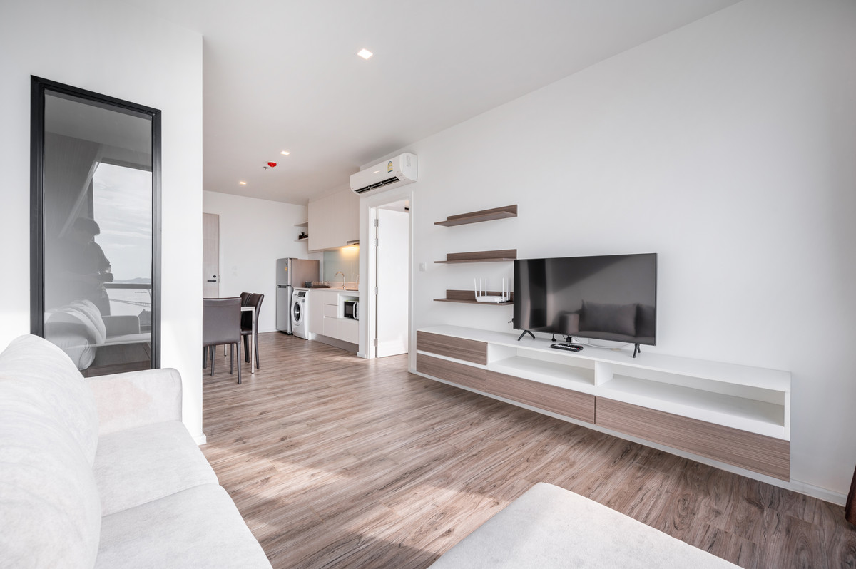 ให้เช่าคอนโดพัทยา บางแสน ชลบุรี สัตหีบ : 🔥 เช่าระยะสั้น ❤️  HAMPTON DELUXE OCEAN SRIRACHA 💎 2 Bedroom I 57 SQM.