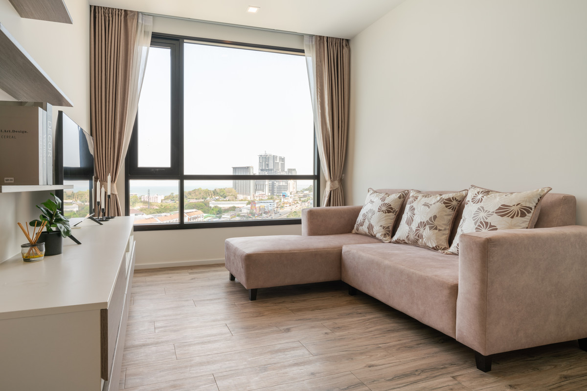 For RentCondoPattaya, Bangsaen, Chonburi : 🔥 Short Term Rent ❤️ HAMPTON DELUXE OCEAN SRIRACHA 💎 2 Bedroom I 57 SQM.