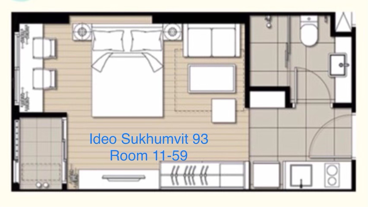 ให้เช่าคอนโดอ่อนนุช อุดมสุข : 🌈พร้อมอยู่ทันที🌈ไอดีโอ สุขุมวิท 93🍀ห้องสตูดิโอ🧡 มีเครื่องซัก~อบผ้า🧡ชั้น 11⛔️⛔️NOT CO-AGENT⛔️⛔️