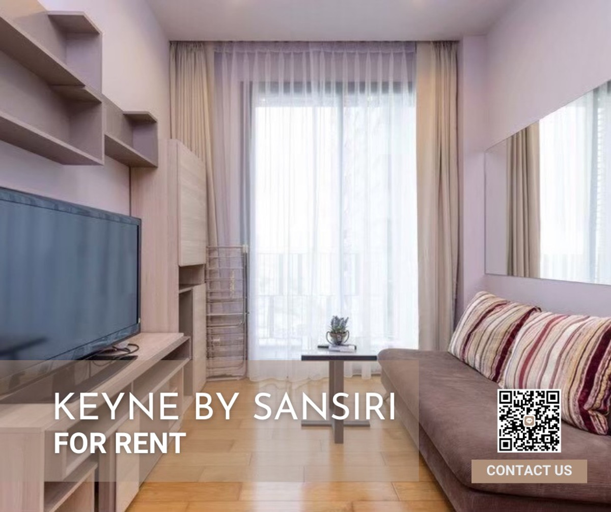 ให้เช่าคอนโดสุขุมวิท อโศก ทองหล่อ : ✨KEYNE BY SANSIRI | FOR RENT✨ ห้องสวย ตกแต่งเฟอร์ครบ พร้อมอยู่ by Faii
