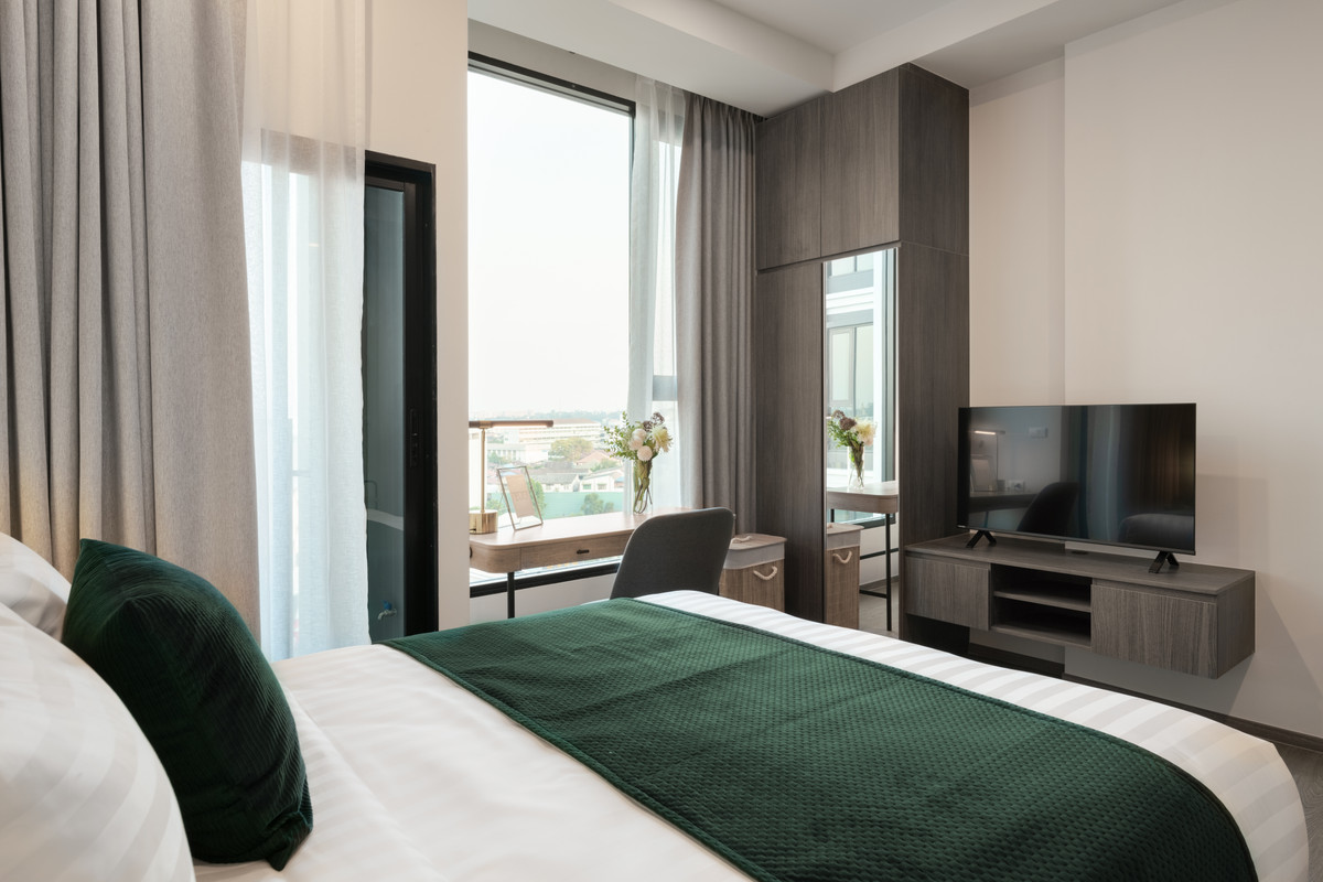 For RentCondoSriracha Laem Chabang Ban Bueng : 💎 Short term rental 🔥 Hampton Sriracha ❤️ Studio 25 SQM.