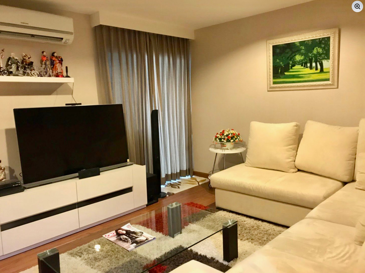 For SaleCondoRama9, Petchburi, RCA : For Sale: Fully Furnished 1-Bedroom Condo at Belle Grand Rama 9 | Ready to Move In. Perfect for both own living and investment