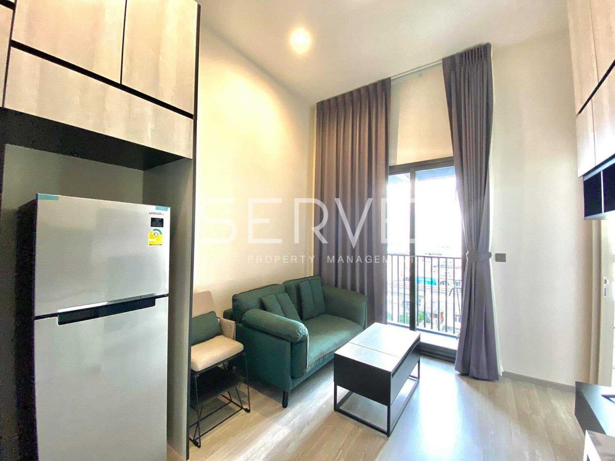 ให้เช่าคอนโดอ่อนนุช อุดมสุข : 🔥1 นอน 28 ตร.ม. ห้องสวย ทำเลดี ใกล้ BTS ปุณณวิถี 250 ม. มราคอนโด The Line Sukhumvit 101 /  ให้เช่าคอนโด