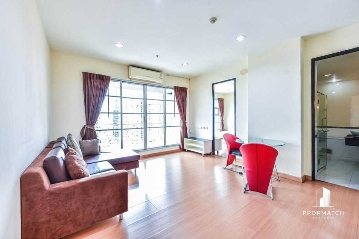 ให้เช่าคอนโดราชเทวี พญาไท :  ✨Flash Deal ✨Baan Klang Krung Siam - Pathumwan  (1Bed 1Bath 55SQM.) พร้อมอยู่ ! เพียง 25,000 บาทต่อเดือน Tel.0981315848 @propmatch