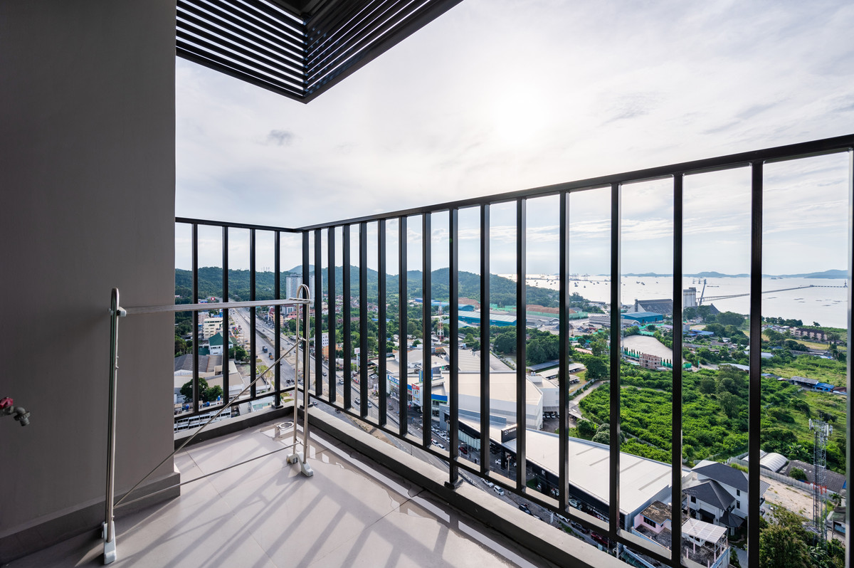 ให้เช่าคอนโดพัทยา บางแสน ชลบุรี สัตหีบ : 🔥 เช่าระยะสั้น ❤️  HAMPTON DELUXE OCEAN SRIRACHA 💎 2 Bedroom I 57 SQM.