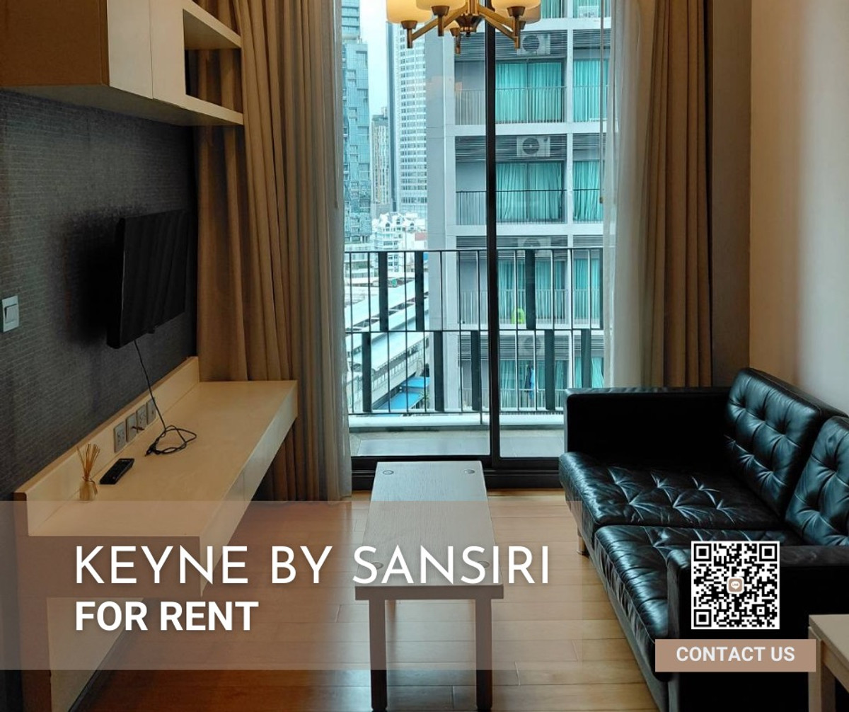 ให้เช่าคอนโดสุขุมวิท อโศก ทองหล่อ : ‼️ห้องนี้ราคาดี ‼️KEYNE BY SANSIRI | FOR RENT✨ห้องเพิ่งว่าง เฟอร์นิเจอร์ครบ By FAII