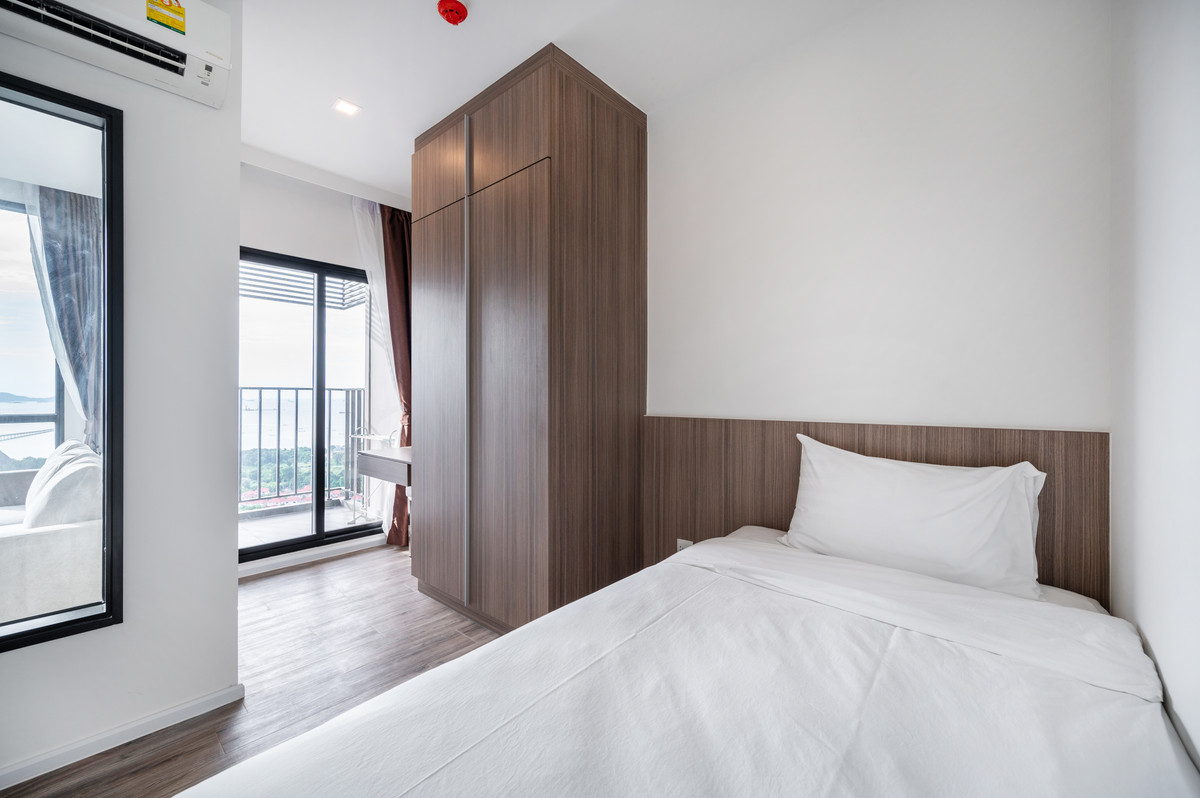 ให้เช่าคอนโดพัทยา บางแสน ชลบุรี สัตหีบ : 🔥 เช่าระยะสั้น ❤️  HAMPTON DELUXE OCEAN SRIRACHA 💎 2 Bedroom I 57 SQM.
