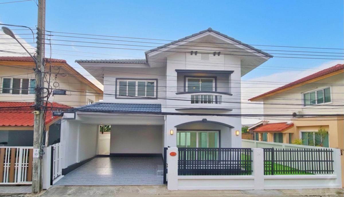 For SaleHouseRama5, Ratchapruek, Bangkruai : For Sale House , Baan Rungarun Place , newly renovated , MRT-Talad Bang Yai , Sala Klang , Bang Kruai , Nonthaburi , CX-141365